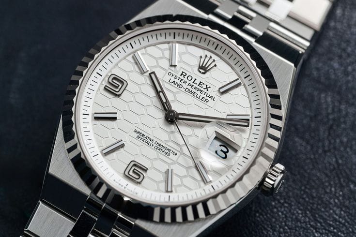Rolex Land-Dweller Blanc + Bracelet