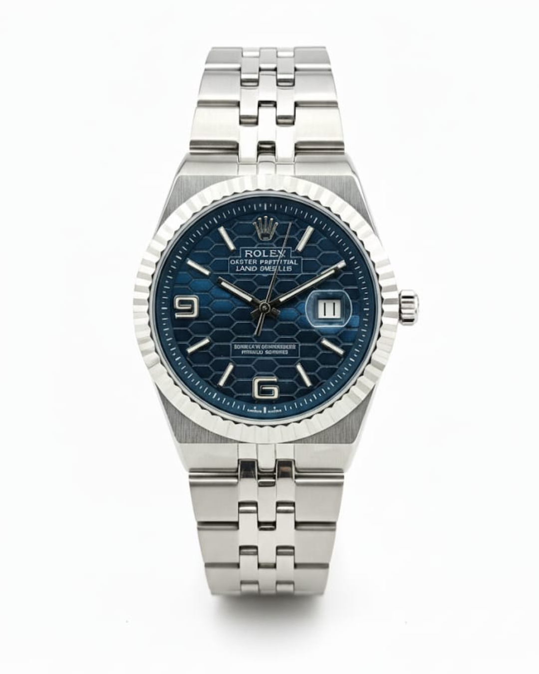 Rolex Datejust Bleu + bracelet