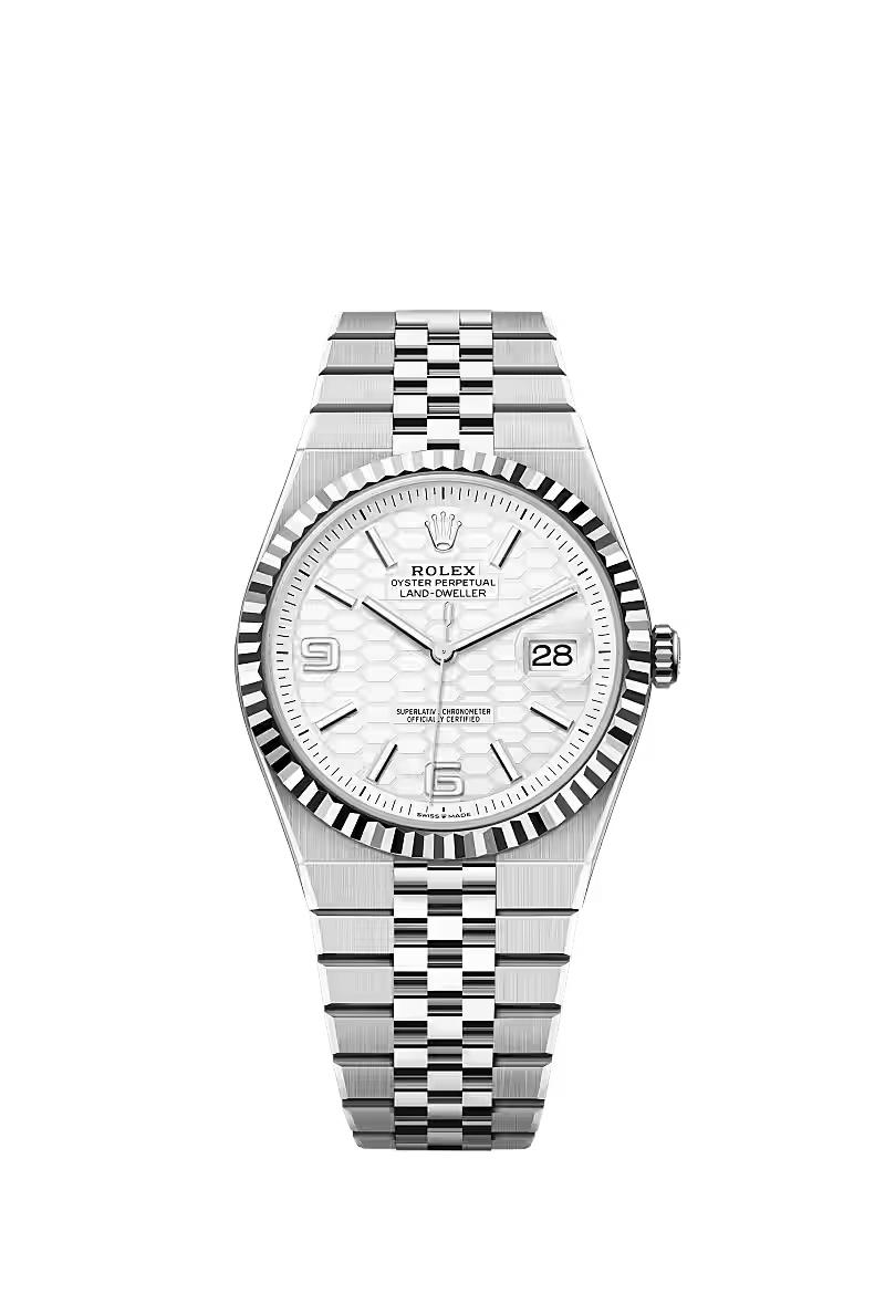Rolex Land-Dweller Blanc + Bracelet